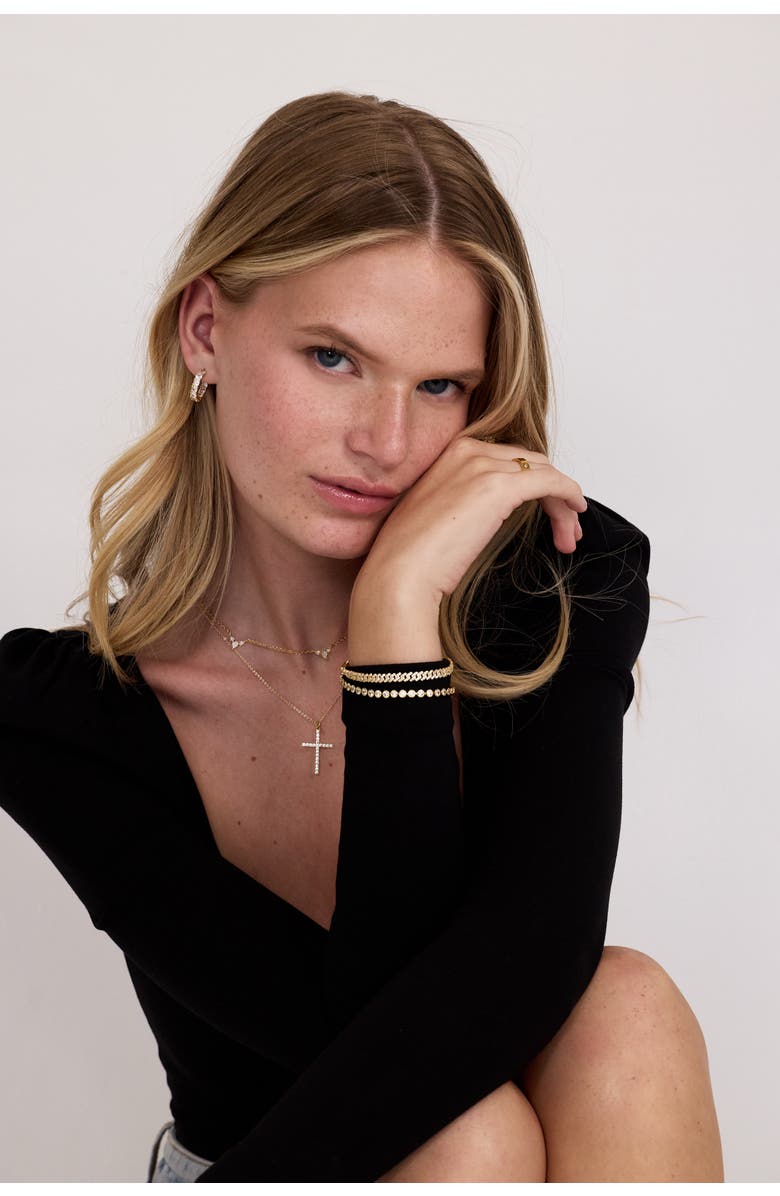 Electric Picks Paradise Pearl Necklace, Alternate, color, Gold