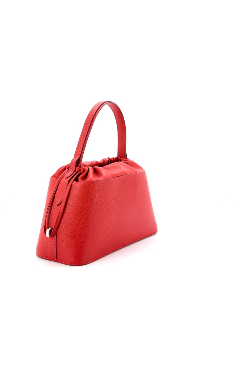 Pre-Owned Hermes De Paris Drawstring Handbag Epsom, Alternate, color, Rouge Vif