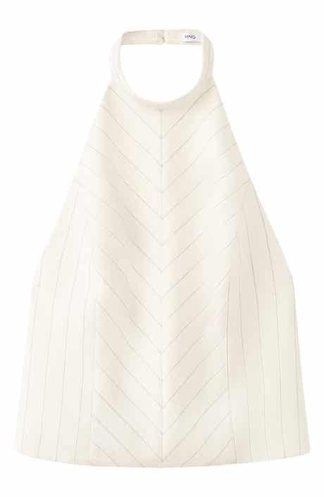 Open Back Halter Top