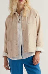 Seasalt Cornwall Reading Rocks Denim Jacket