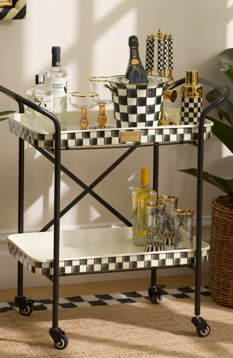 MACKENZIE CHILDS Set of 2 English Garden Courtly Highball Glasses, Alternate, color, 