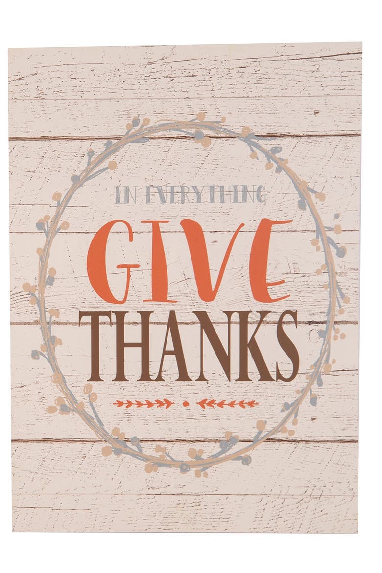 "Faith Family Fall" & "Give Thanks" Wall Art Assortment of 2, Alternate, color, Off-White