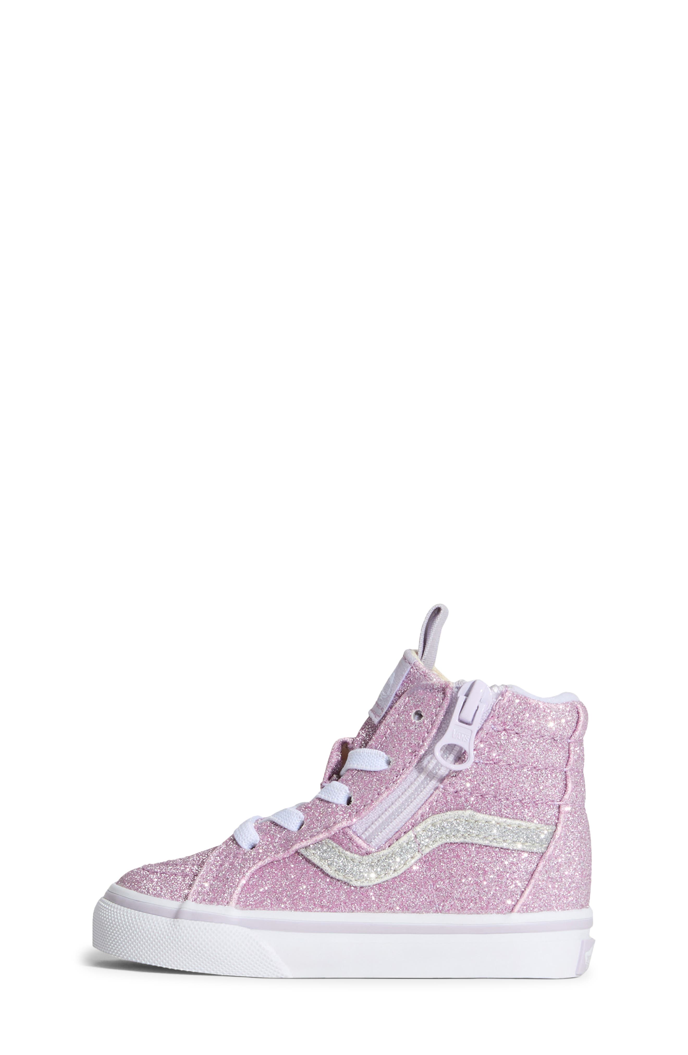Vans Kids' Sk8-Hi Reissue Side Zip Sneaker, Alternate, color, 