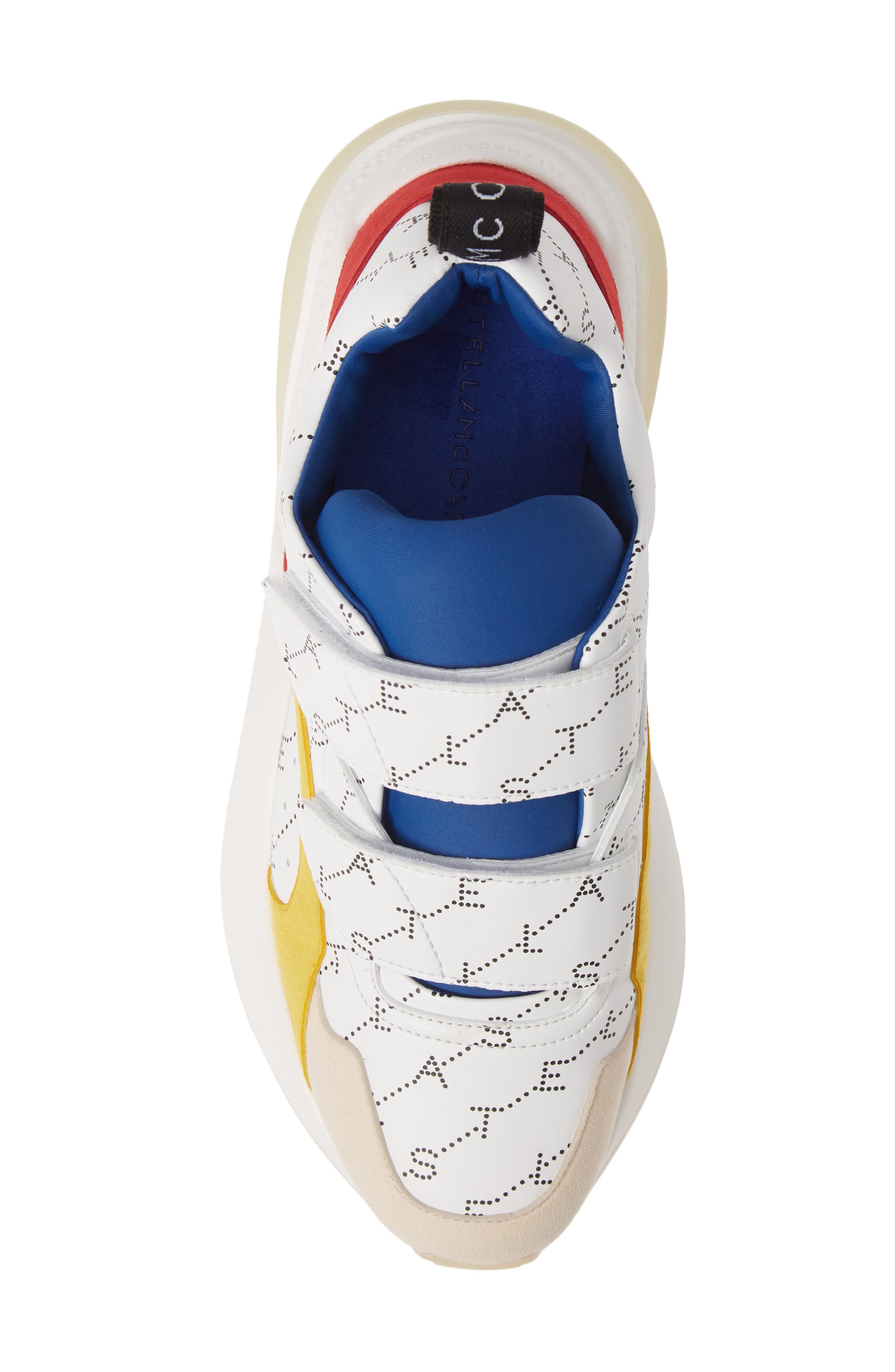 Stella McCartney Eclypse Hook-and-Loop Sneaker, Alternate, color, 