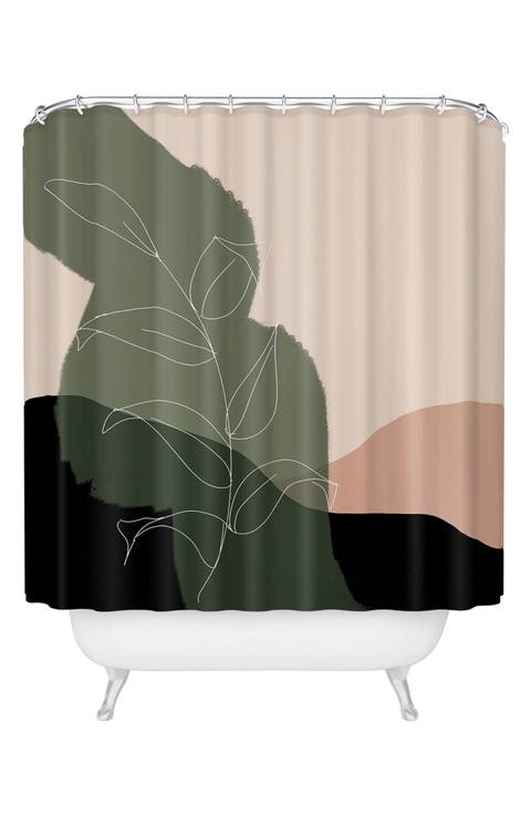 Boho Print Shower Curtain