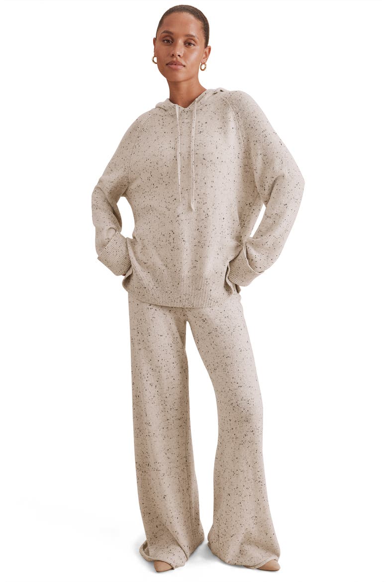 Haven Tweedy Hoodie, Alternate, color, PALE OAK BEIGE HEATHER