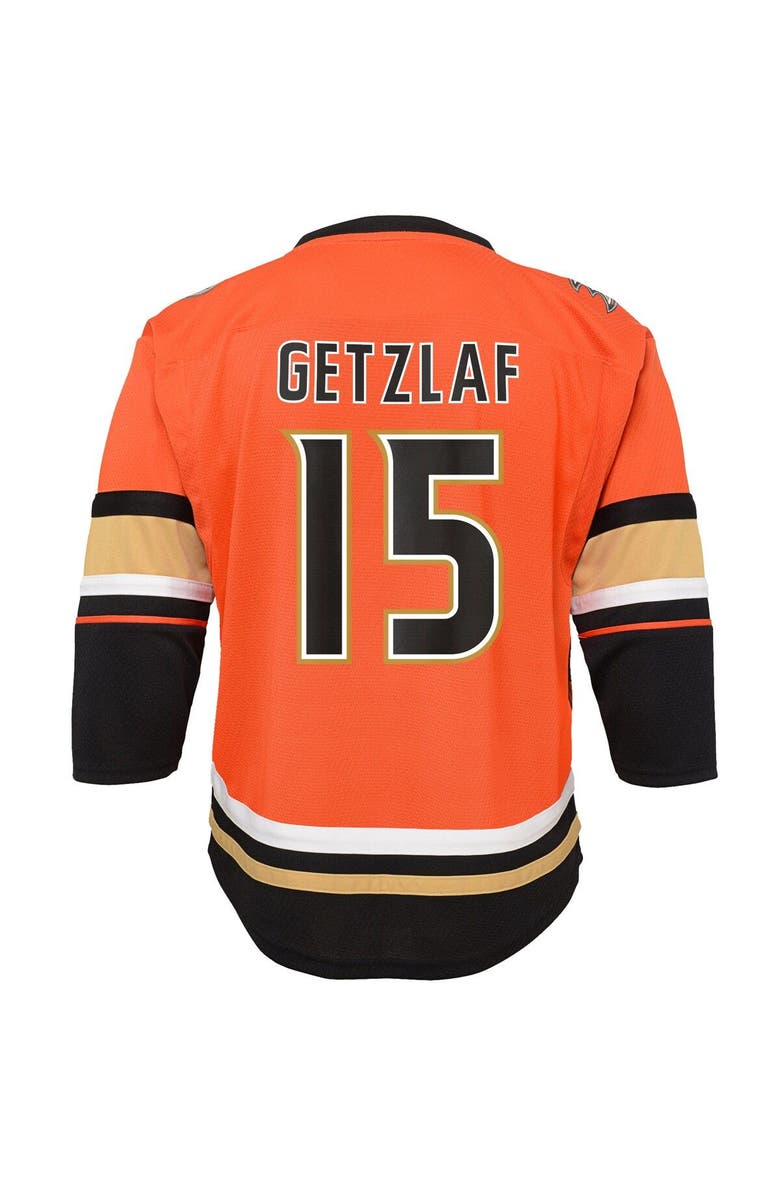 Outerstuff Preschool Ryan Getzlaf Orange Anaheim Ducks 2019/20 Alternate Replica Player Jersey, Alternate, color,