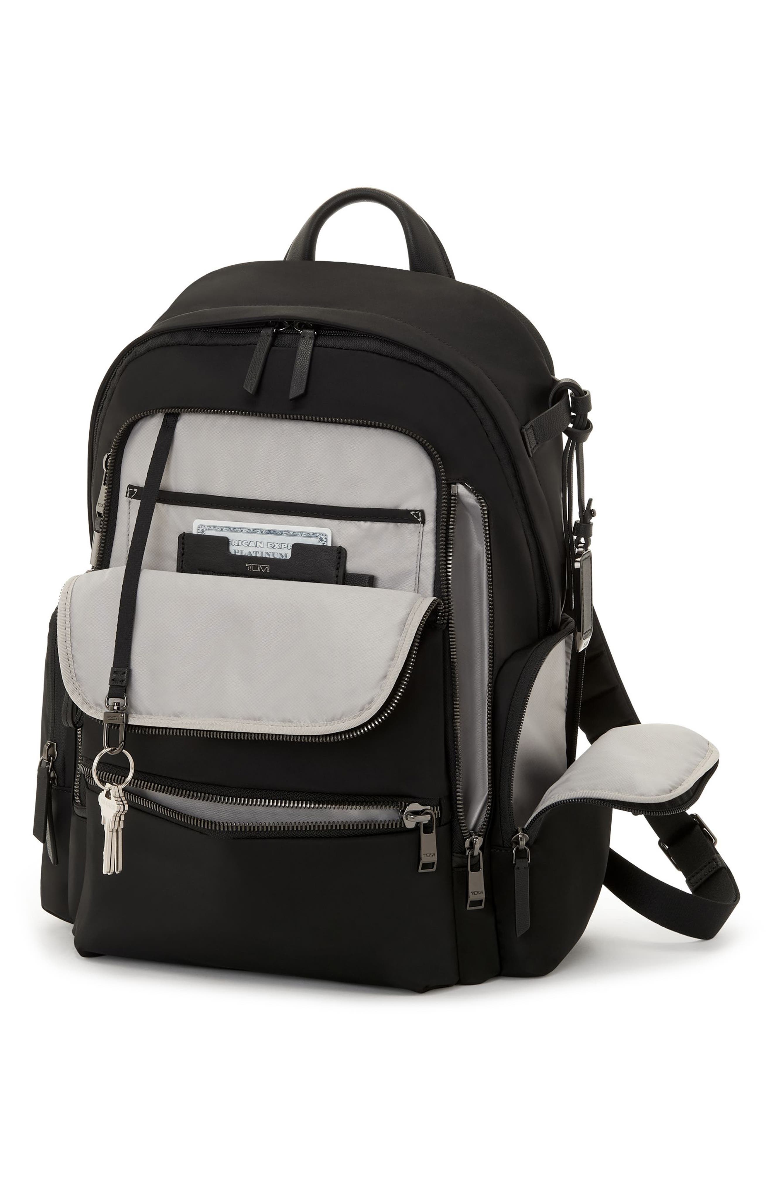 Voyageur Celina Backpack, Alternate, color, BLACK/ GUNMETAL