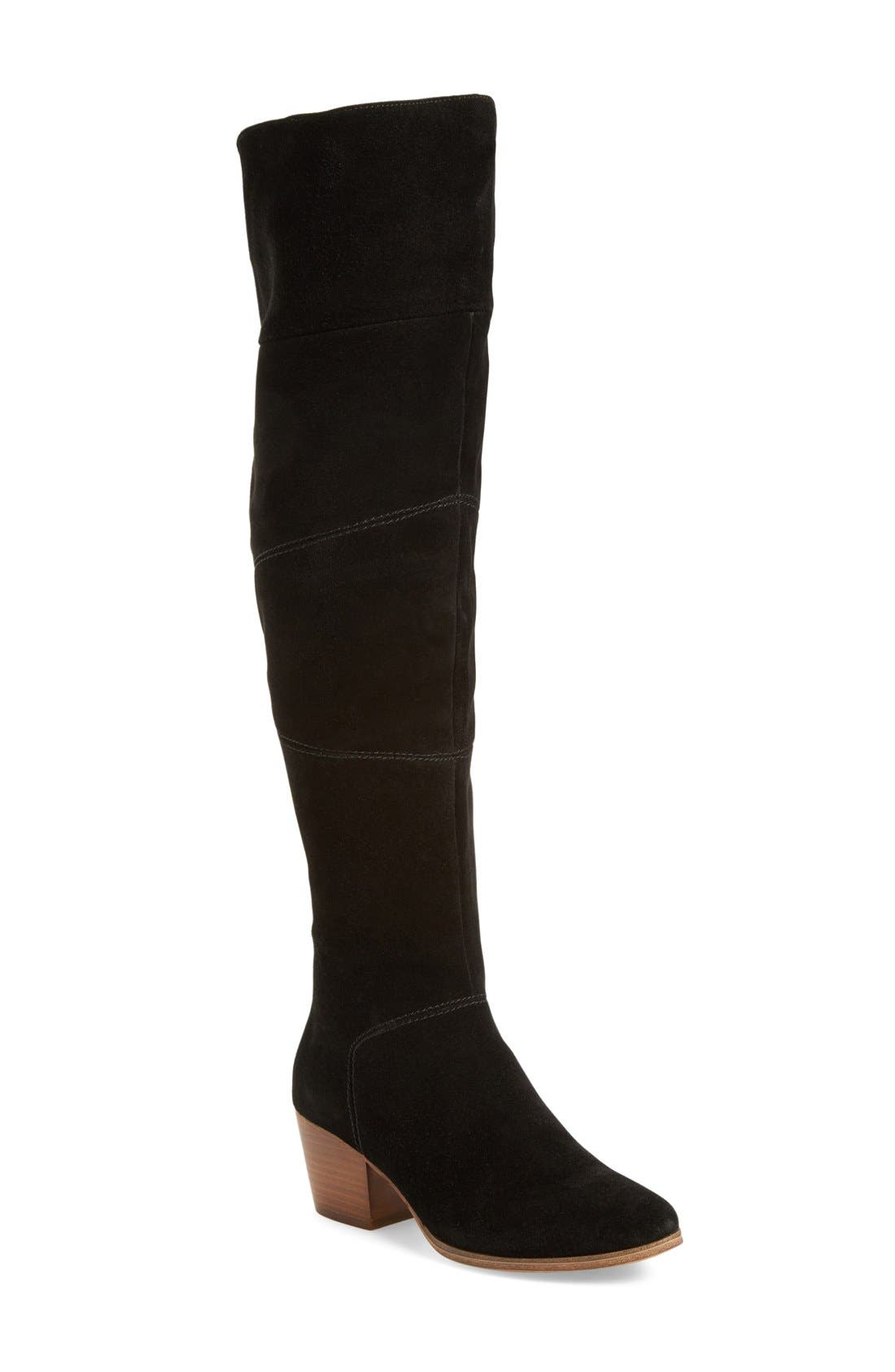 Sole Society Melbourne Over the Knee Boot, Main, color, 