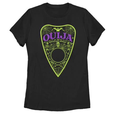 Women's Ouija Halloween Planchette  Graphic T-Shirt