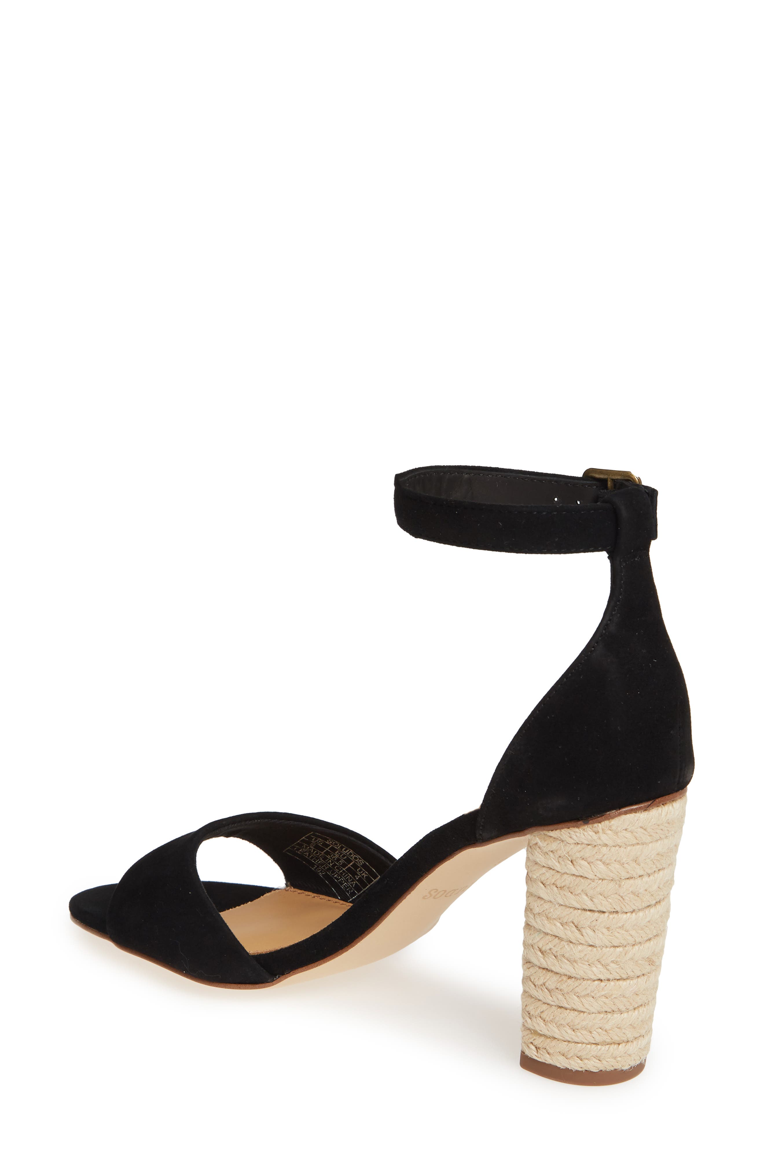 Soludos Capri Espadrille Heel Sandal, Alternate, color, 