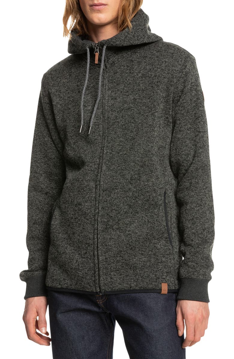 Quiksilver Men's Keller Classic Fit Zip-Up Hoodie, Main, color, 