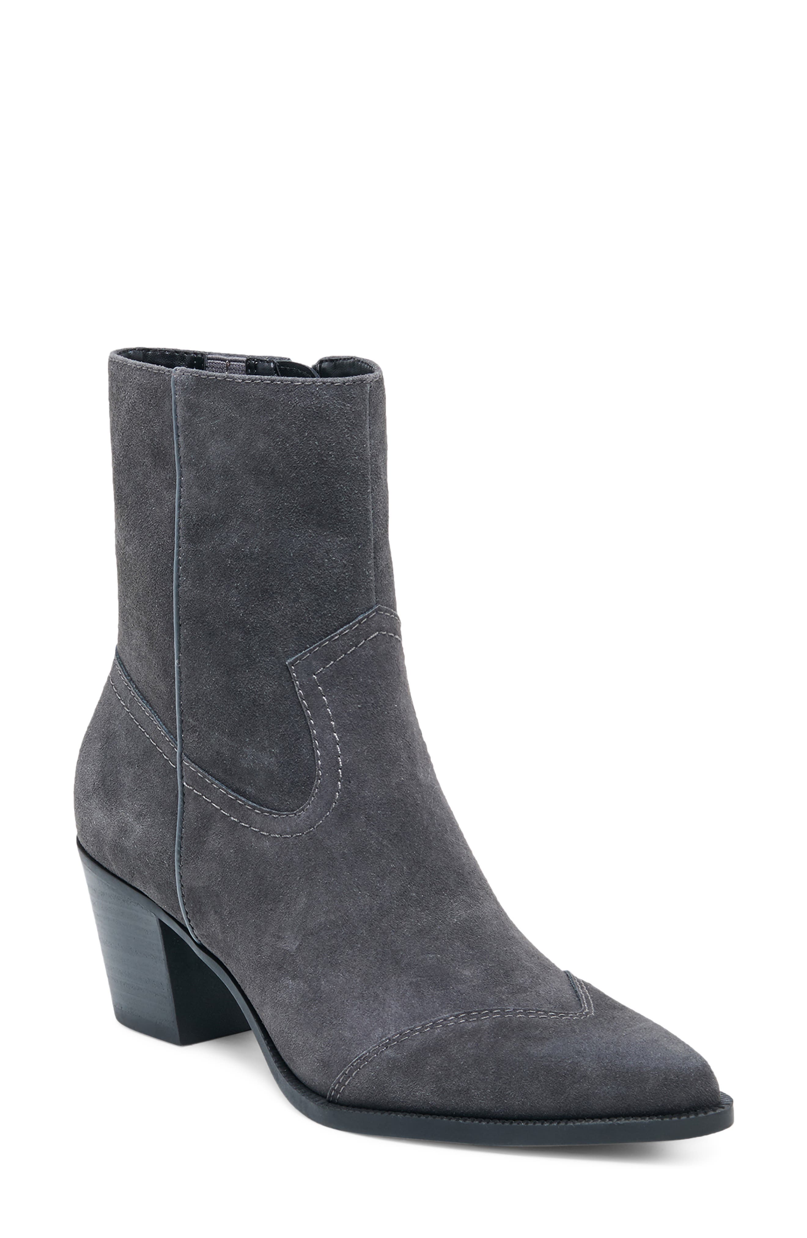 Salma Bootie, Main, color, ANTHRACITE SUEDE