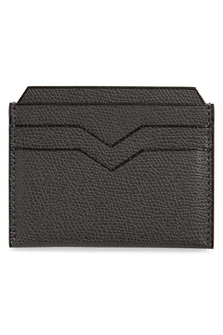 Leather Card Case, Alternate, color, FUMO DI LONDRA