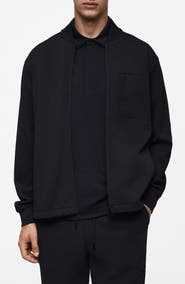 MANGO Sweatshirt Bomber Jacket