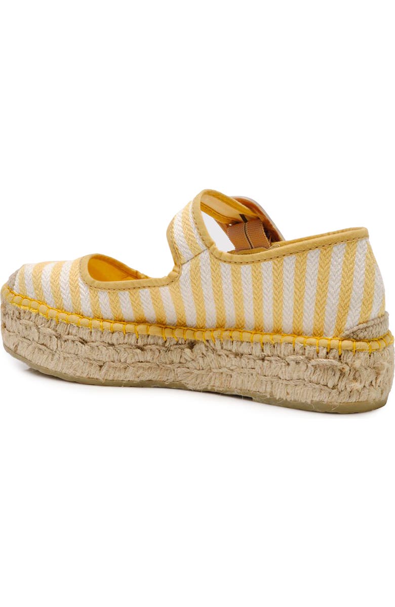 Free People Surfside Platform Espadrille, Alternate, color, Lemon Zest