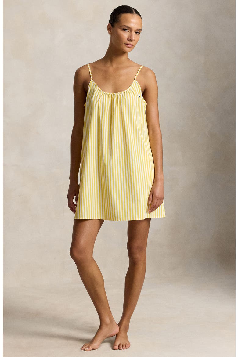 Cotton Nightgown, Alternate, color, LEMON ZEST