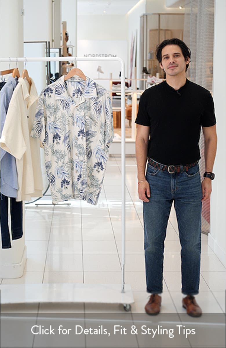 Vista Mar Bravo Beach IslandZone<sup>®</sup> Knit Camp Shirt, sales video thumbnail