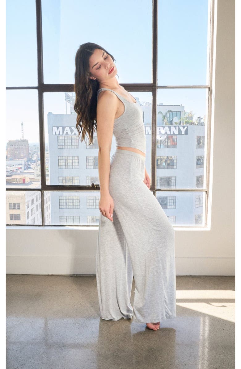 Vitality Float Rib Boxer Pant, Alternate, color, Stone Marl