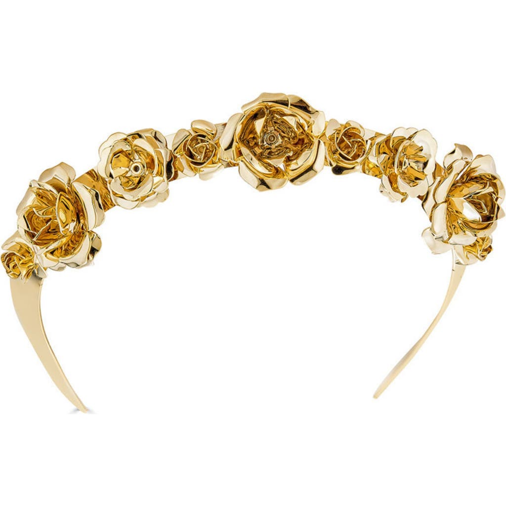 Epona Valley Field Of Roses Crown In Gold