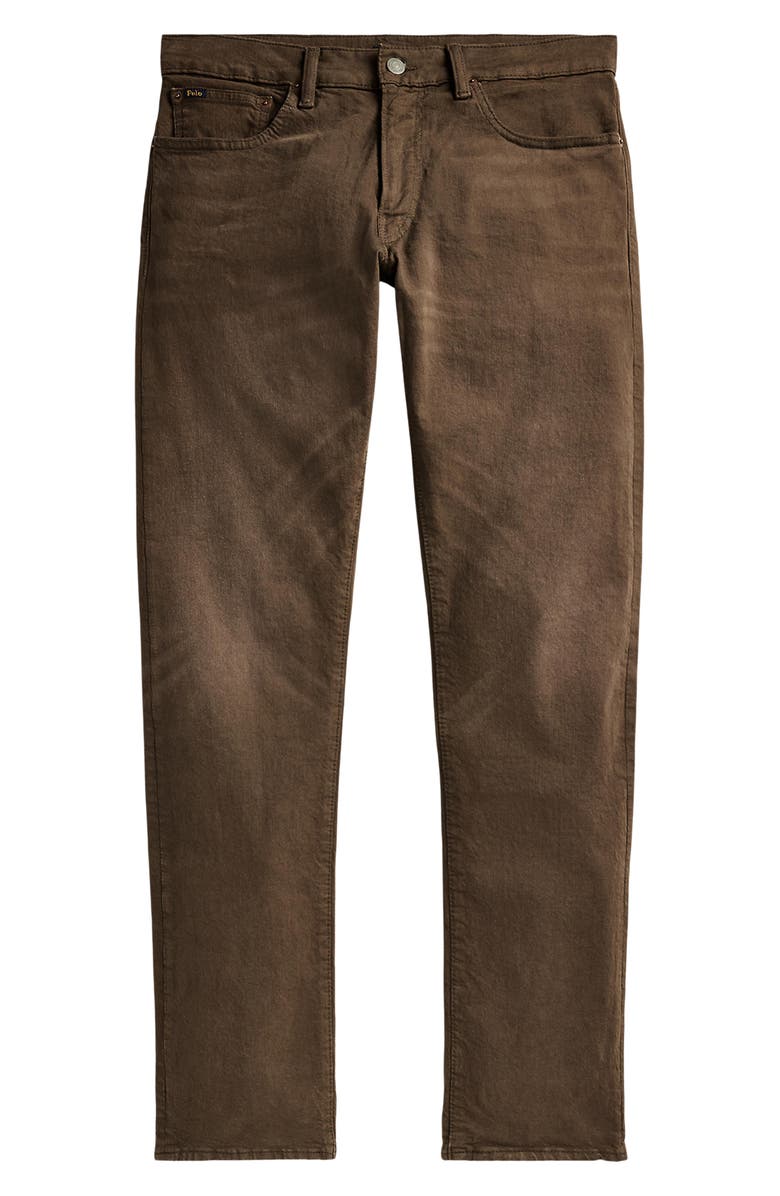 Polo Ralph Lauren Varick Slim Straight Jeans, Alternate, color, Chestnut