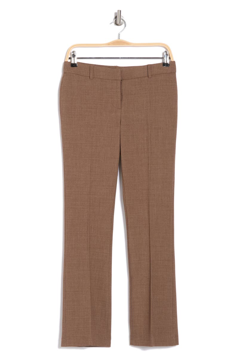 Amanda & Chelsea Ari Straight Leg Ponte Pants, Main, color, Bark
