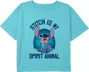 Lilo & Stitch Girl's Lilo & Stitch My Spirit Animal  Graphic T-Shirt