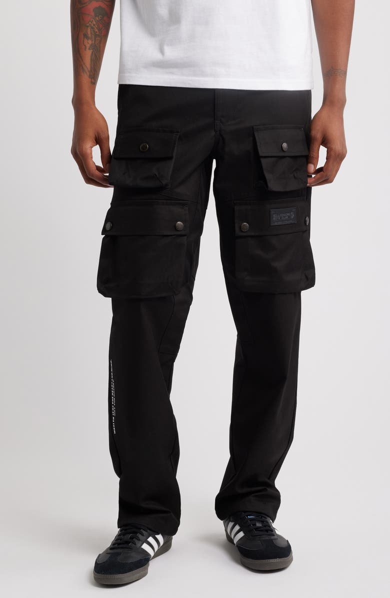 Billionaire Boys Club Flagship Dipper Cargo Pants, Main, color, Black