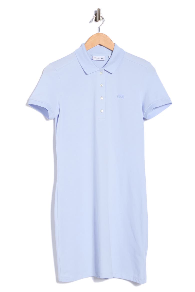 stretch cotton slim fit polo dress Stretch Cotton Polo Dress