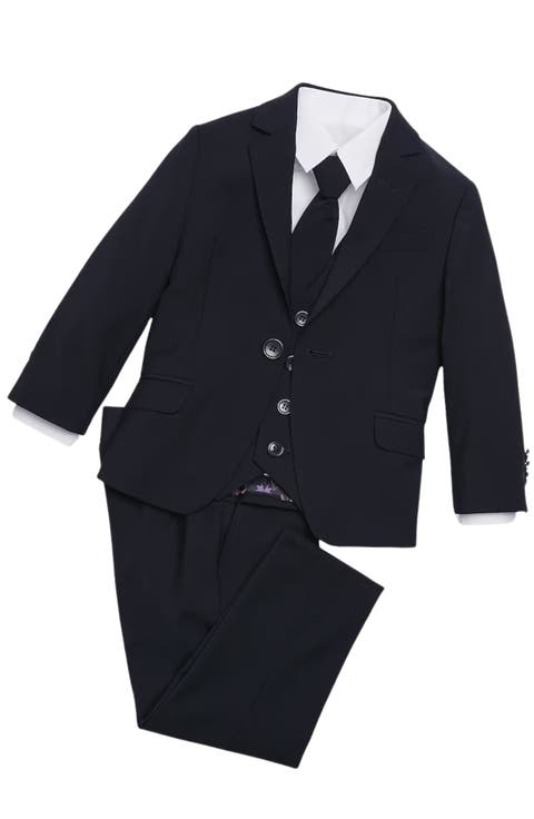 Kids' Luxor 5-Piece Slim Fit Suit