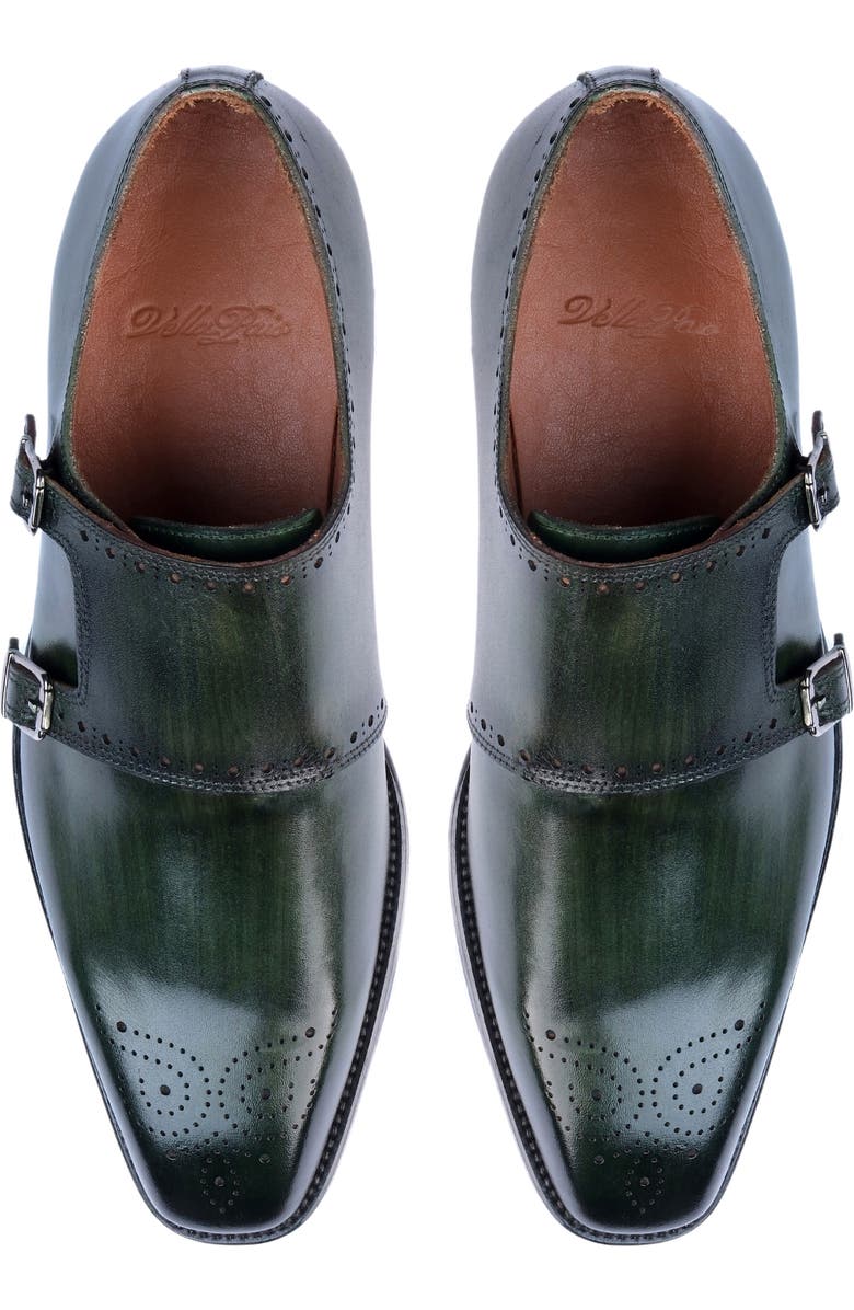 VELLAPAIS Dorchester Double Monk Strap Leather Loafer, Alternate, color,