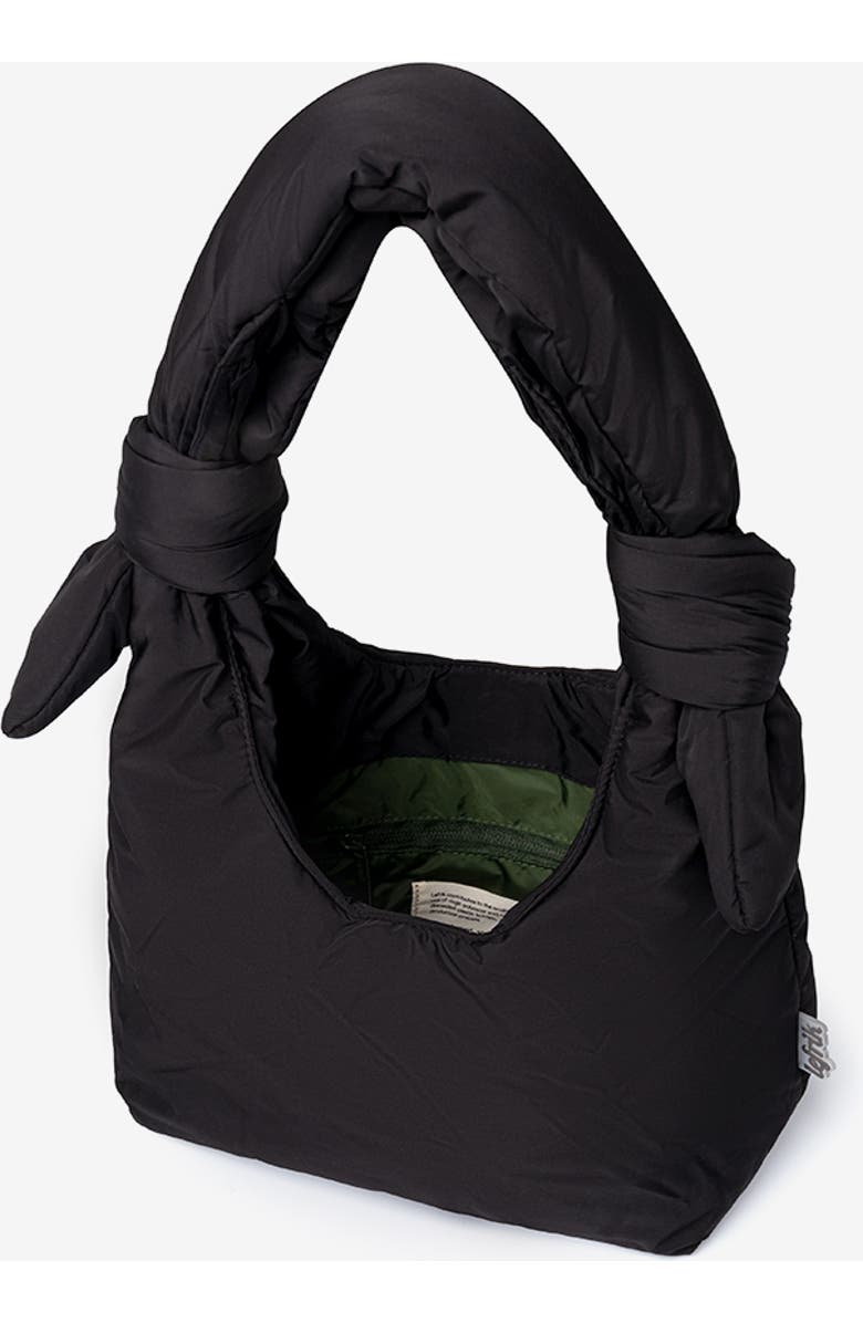 LEFRIK Biwa Puffy Mini Bag, Alternate, color, Black
