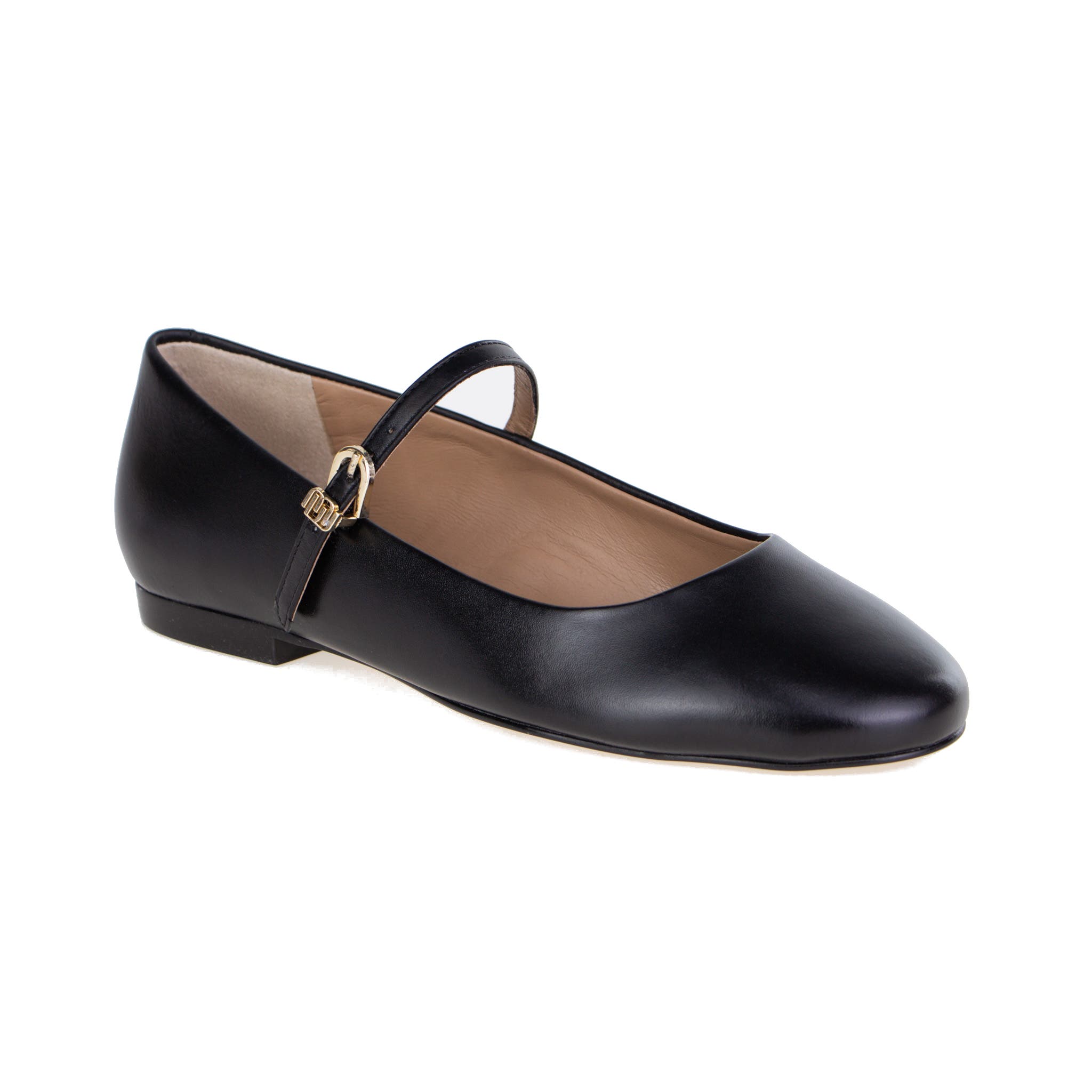 Anna, Leather Maryjane, Main, color, Black