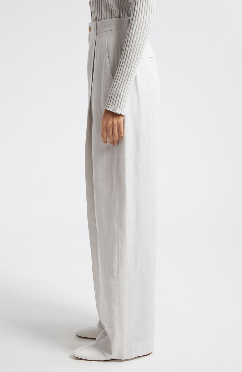 Vince High Waist Wide Leg Pants, Alternate, color, Salt Glass