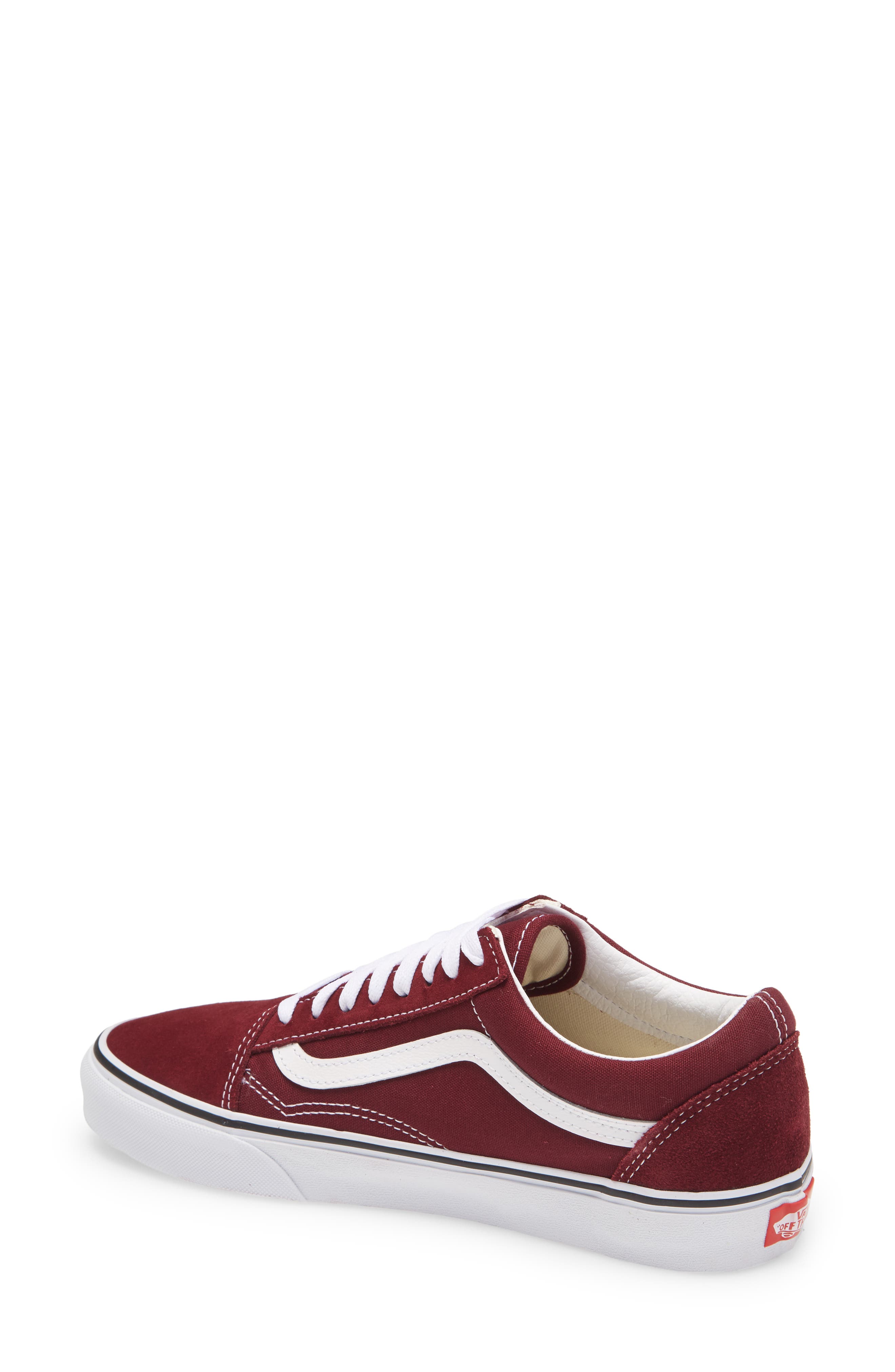 Old Skool Sneaker, Alternate, color, PORT ROYALE TRUE WHI