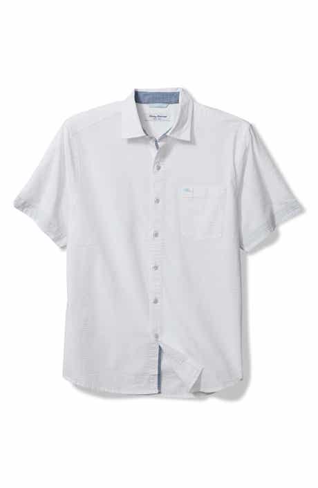 Tommy Bahama Nova Wave Short Sleeve Seersucker Button-Up Shirt