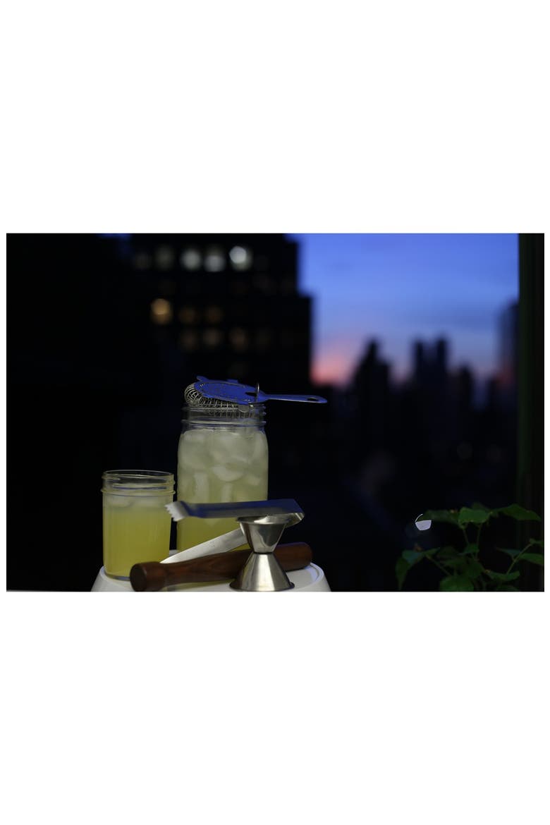 'Classic Cocktails' Bar Set, Alternate, color, BROWN