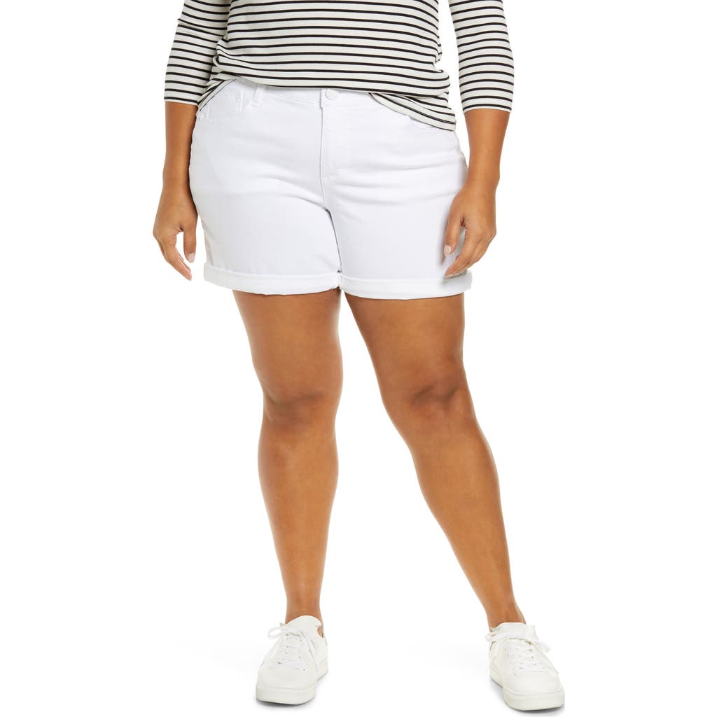 Wit & Wisdom 'ab'solution Denim Shorts In White