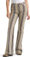 Wrangler Western Stripe Flare Jeans