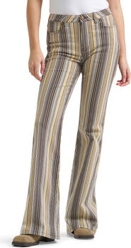 Wrangler Western Stripe Flare Jeans