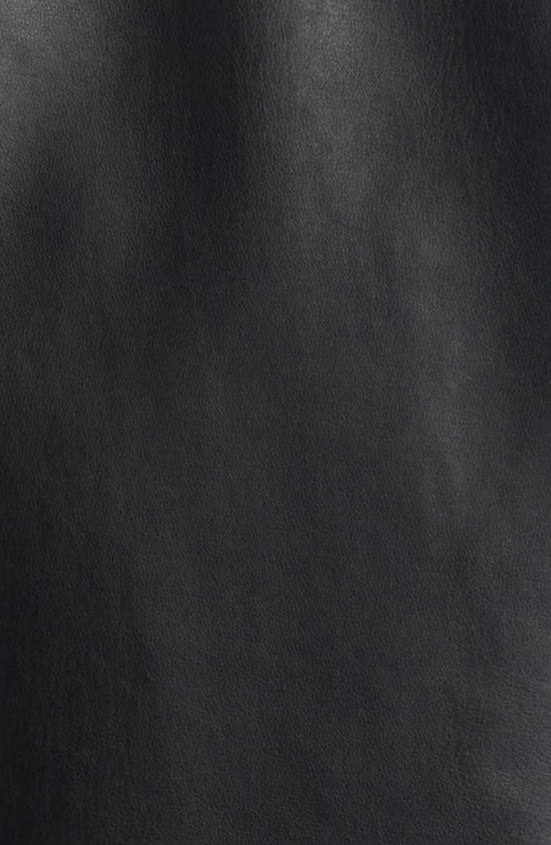 Via Spiga Faux Leather Jacket, Alternate, color,