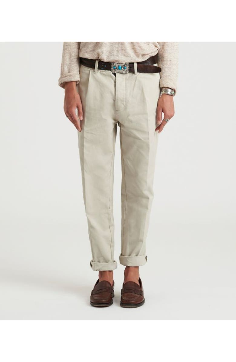 Fortela Janet Cotton Pleated Trousers, Alternate, color, Camel