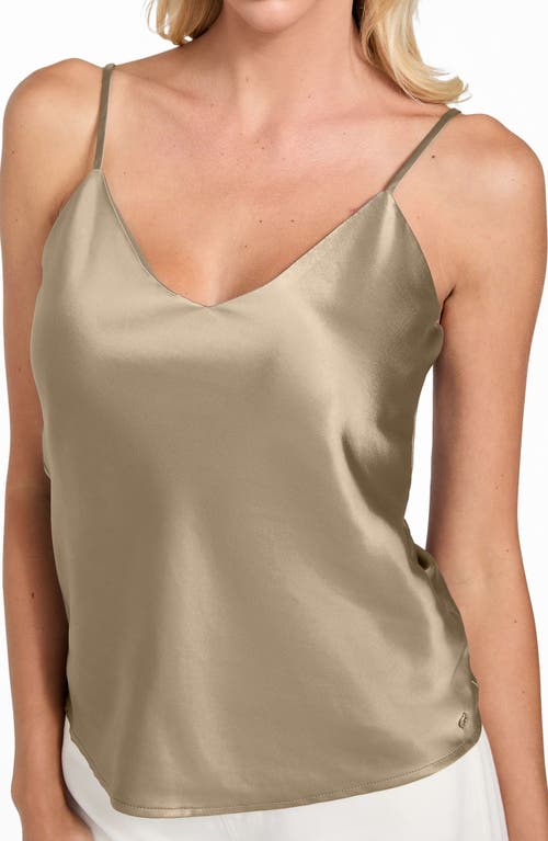 Guess Anastasia Satin Camisole In Green