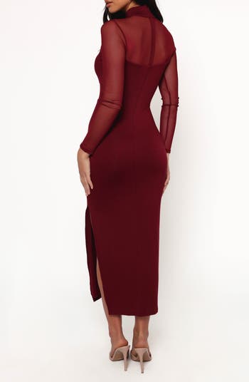 Farrow Long Sleeve Midi Dress