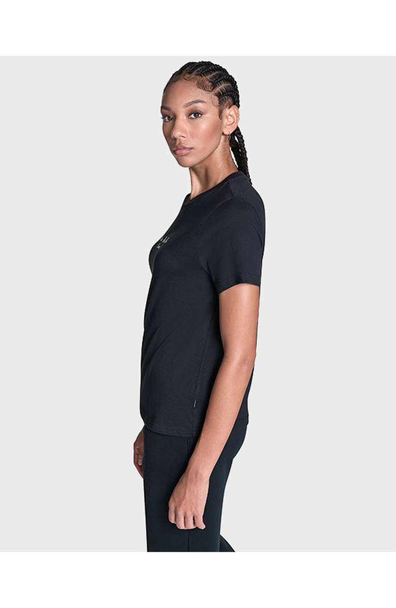 Converse Trio Embroidered T-Shirt, Alternate, color, Converse Black