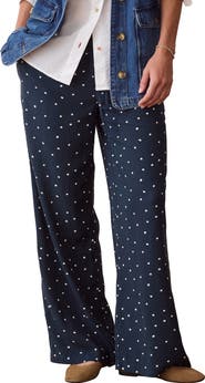 Marine Layer Lucy Drawstring Wide Leg Pants