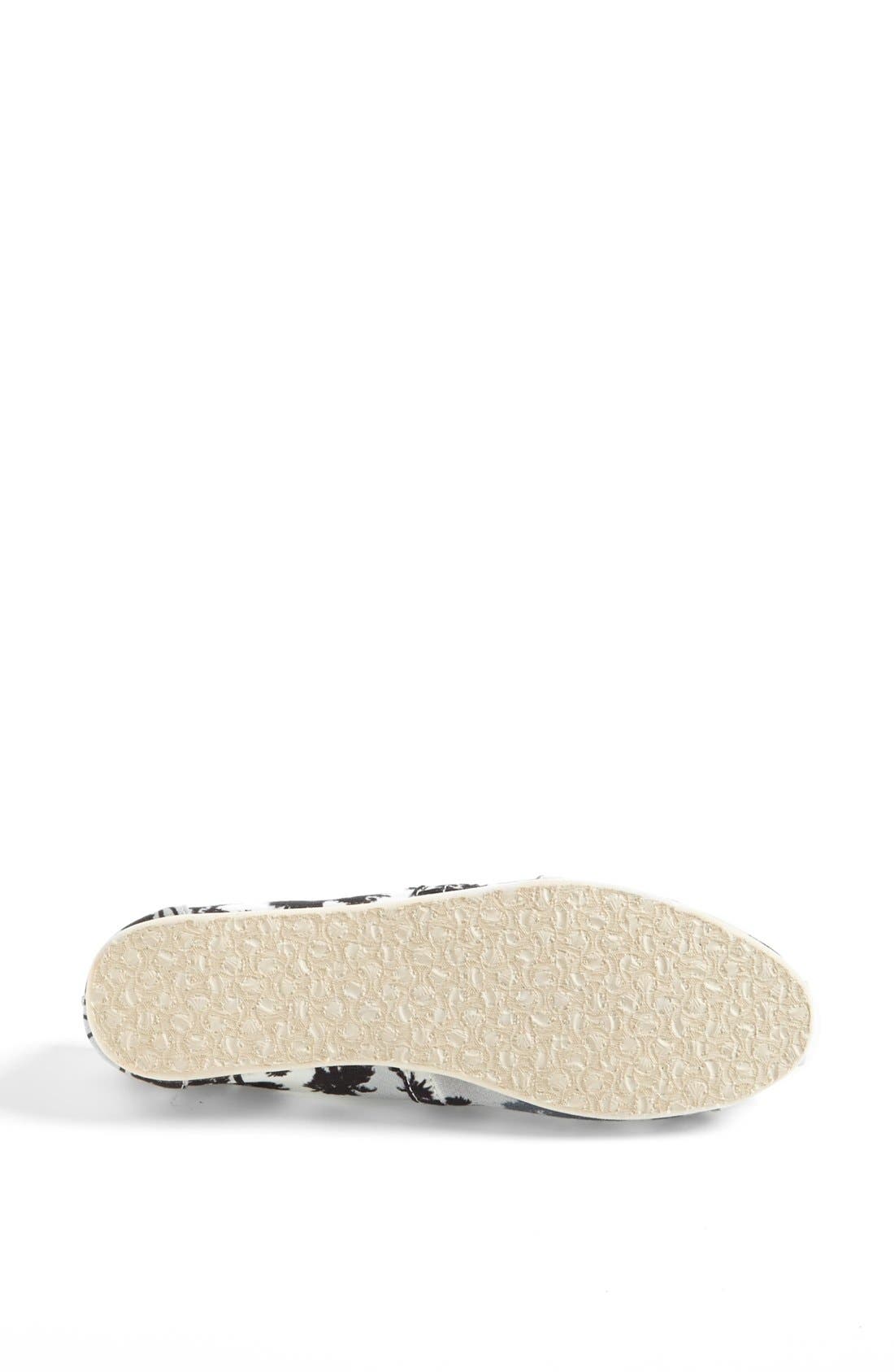TOMS 'Classic - Palm Trees' Slip-On, Alternate, color, 