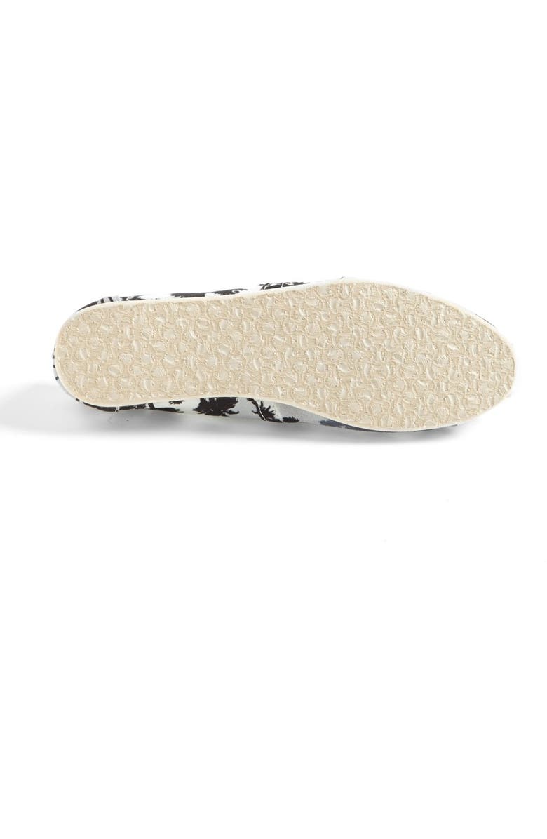 TOMS 'Classic - Palm Trees' Slip-On, Alternate, color,