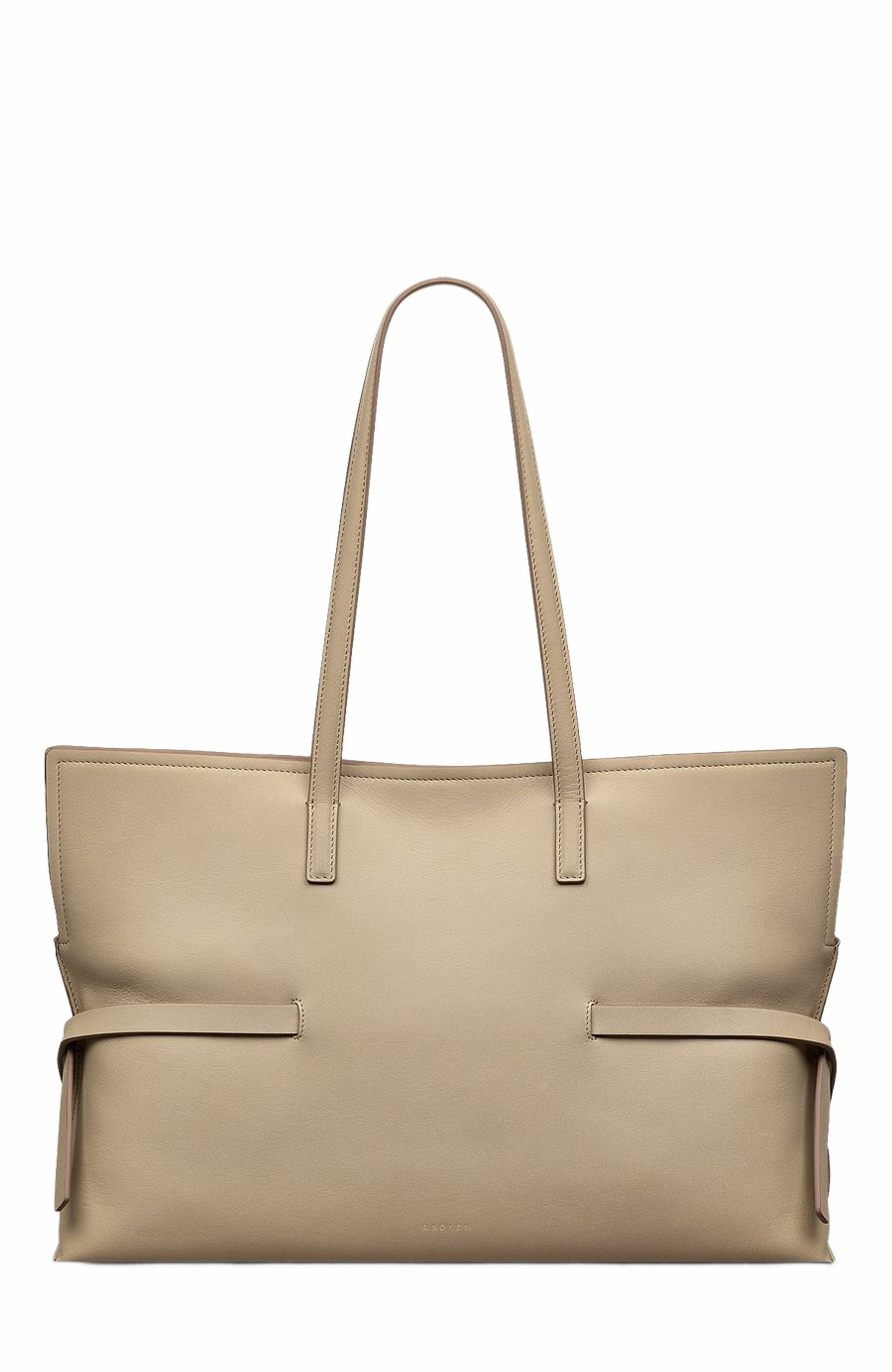 Radley Fleet Street Medium Open Top Tote Bag, Main, color, Stone