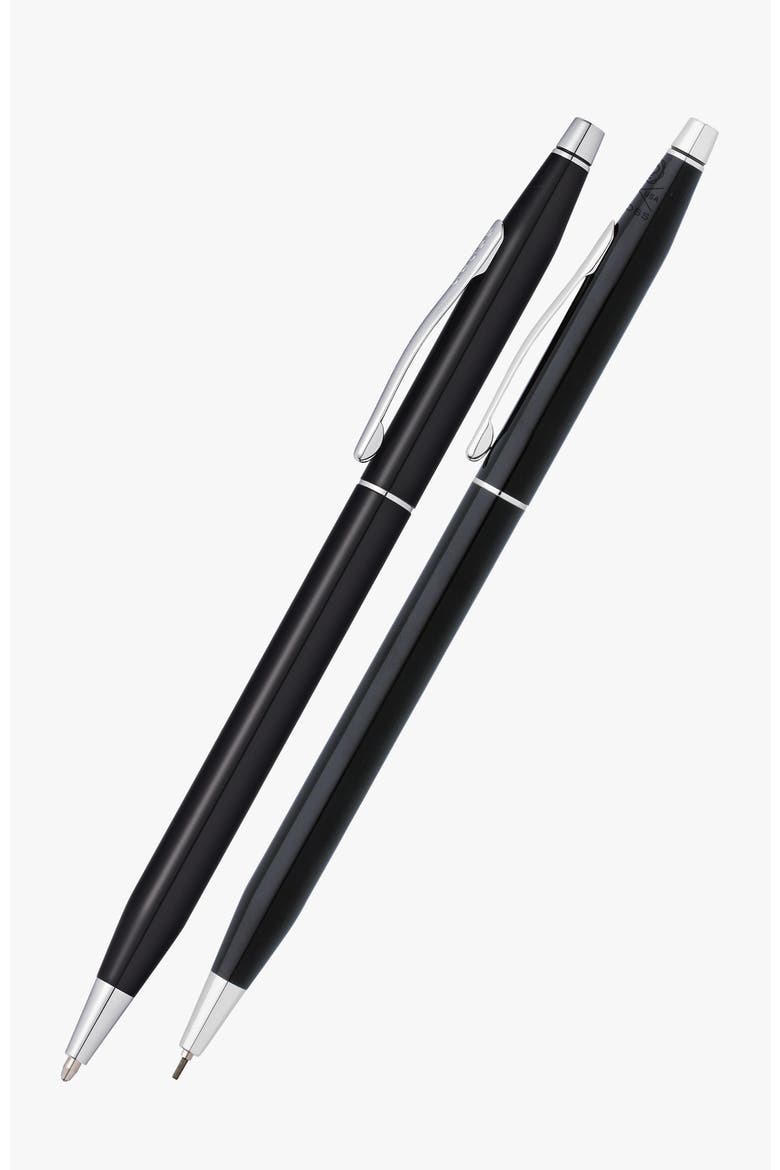 Classic Century Pen and Pencil Set, Alternate, color, Black Lacquer